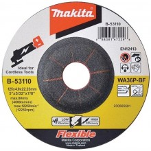 MAKITA B-53110 flexibilní brusný kotouč 125x4x22mm