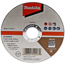 MAKITA B-64618 řezný kotouč 230x1,9x22 mm nerez