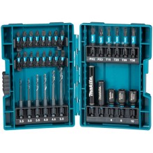 MAKITA B-66896 set bitů a vrtáků 33 ks ImpactBLACK