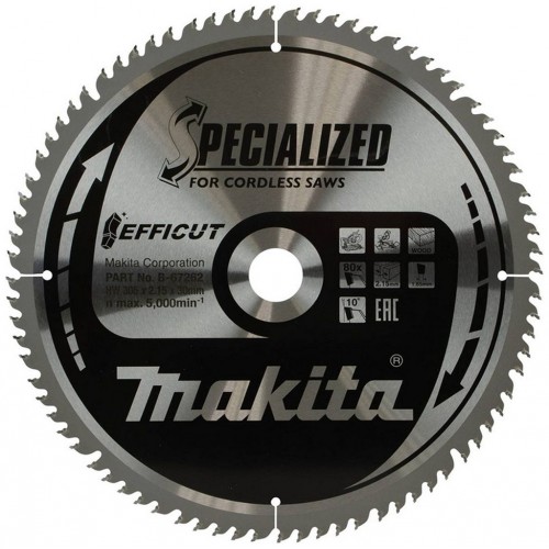 MAKITA B-67315 TCT pilový kotouč Efficut 305x30mm 80T = old B-67262