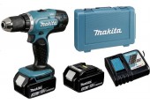 MAKITA DDF453RFE Akumulátorový vrtací šroubovák (2x3,0Ah/18V) kufr