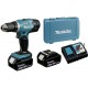 MAKITA DDF453RFE Akumulátorový vrtací šroubovák (2x3,0Ah/18V) kufr