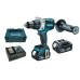 MAKITA DDF481RTJ Aku bezuhlíkový šroubovák Li-ion 18V 5,0 Ah MAKPAC 2