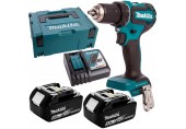 MAKITA DDF485RTJ Aku bezuhlíkový šroubovák Li-ion LXT (2x5,0Ah/18V) Makpac