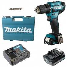 MAKITA DF333DSAE Aku vrtací šroubovák (2x2,0 Ah/12V) CXT, kufr