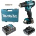 MAKITA DF333DSAE Aku vrtací šroubovák (2x2,0 Ah/12V) CXT, kufr