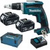 MAKITA DFS452RTJ Aku šroubovák Li-ion LXT (2x 5,0Ah/18V), Makpac