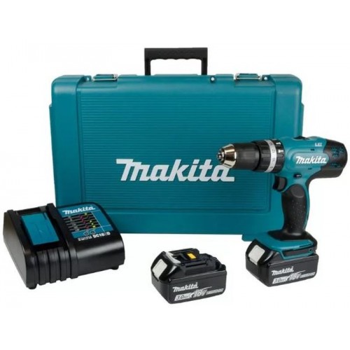 MAKITA DHP453SFE Aku příklepový šroubovák Li-ion (2x3,0Ah/18V)