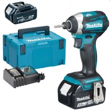 Příslušenství k MAKITA DTD154RTJ Aku rázový utahovák 1/4" LI-ion (2x18V/5,0Ah) Makpac