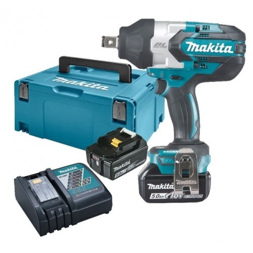 MAKITA DTW1001RTJ Aku rázový utahovák 3/4" Li -ion (2x18V/5,0Ah) MakPac MAKITA DTW1001RTJ Aku rázový utahovák 3/4" Li -ion (2x18V/5,0Ah) MakPac