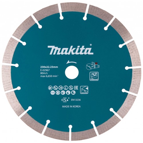 MAKITA E-02967 Diamantový kotouč na beton 230mm pro aku