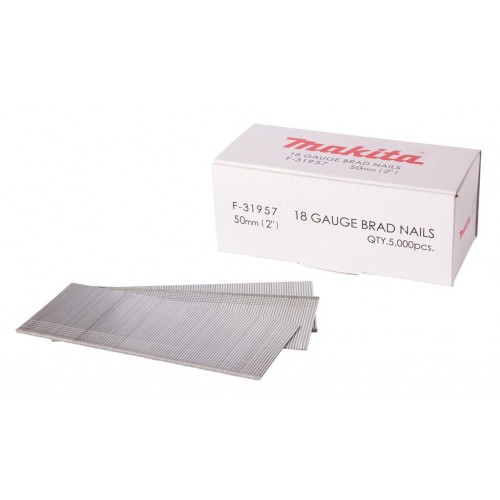 MAKITA F-31957 Kolářské hřebíky 50mm 5000ks MAKITA F-31957 Kolářské hřebíky 50mm 5000ks
