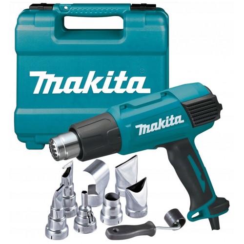 MAKITA HG6531CK Horkovzdušná pistole 50-650°C, 2000W, kufr MAKITA HG6531CK Horkovzdušná pistole 50-650°C, 2000W, kufr
