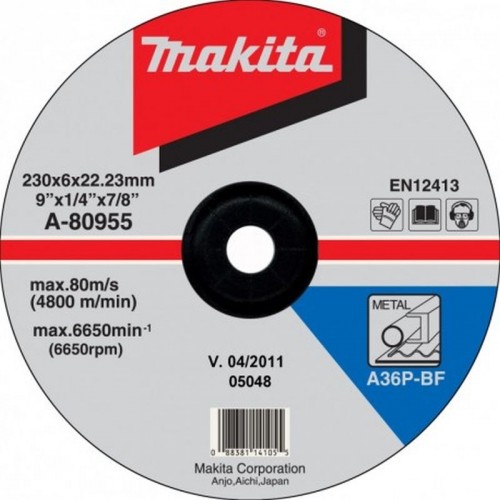 MAKITA A-80955 brusný kotouč 230x6x22mm ocel