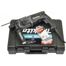 MAKITA HR2470BX40 Kombinované kladivo (780W/2,4J) v kufru s vrtáky s B-55784