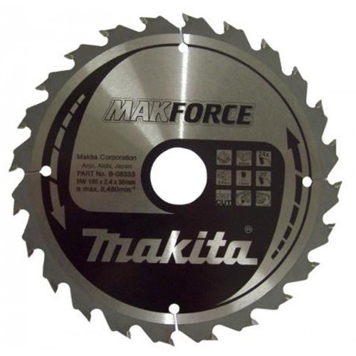 MAKITA B-08333 Makforce pilový kotouč 180x30mm 24 Z