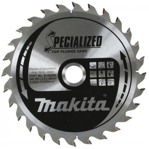 MAKITA B-09260 pilový kotouč 160x20mm 28 Z