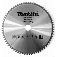 MAKITA D-73003 Pilový kotouč na hliník 260x30x70T TCT