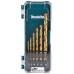 MAKITA D-72833 sada vrtáků do kovu HSS-TiN 2-8mm (po 1), 6ks