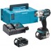 MAKITA DTW285RTJ Aku rázový utahovák Li-ion,(2x5,0Ah/18V) Makpac