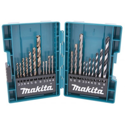 MAKITA B-44884 sada vrtáků s válcovou stopkou 21 ks