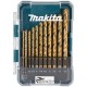 MAKITA D-72855 sada vrtáků do kovu HSS-TiN 1,5-6,5mm (po 0,5), 13ks