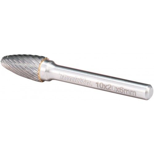 MAKITA B-52772 brusné frézy 10x20x6 kužel kov, nerez MAKITA B-52772 brusné frézy 10x20x6 kužel kov, nerez