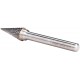 MAKITA B-52847 brusné frézy 10x20x6 jehlan dělené ostří kov, nerez