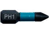 MAKITA B-63600 Torzní bit 1/4" Impact Black PH1, 25mm 2 ks