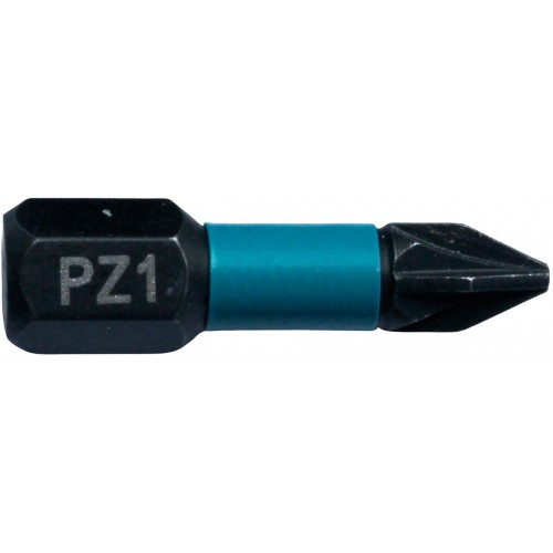 MAKITA B-63638 Torzní bit 1/4" Impact Black PZ1, 25mm 2 ks