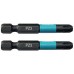 MAKITA B-63769 Torzní bit 1/4" Impact Black PZ3, 50mm/2ks