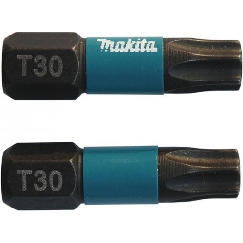 MAKITA B-63694 Torzní bit 1/4" Impact Black T30, 25mm/2ks