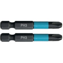 MAKITA B-63731 Torzní bit 1/4" Impact Black PH3, 50mm/2ks