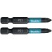MAKITA B-63747 Torzní bit 1/4" Impact Black PZ1, 50mm/2ks