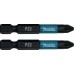 MAKITA B-63753 Torzní bit 1/4" Impact Black PZ2, 50mm/2ks