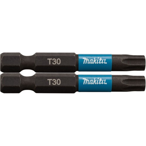 MAKITA B-63806 Torzní bit 1/4" Impact Black T30, 50mm 2 ks