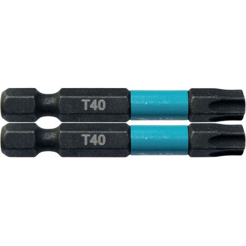 MAKITA B-63812 Torzní bit 1/4" Impact Black T40, 50mm 2 ks