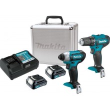 MAKITA CLX224X Aku sada DF333DZ+TD110DZ Li-ion CXT 12V (2x1,5Ah+DC10WD+kufr)