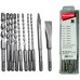 MAKITA D-46361 SDS-Plus sada vrtáků a sekáčů, 10ks MAKITA D-46361 SDS-Plus sada vrtáků a sekáčů, 10ks