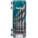 MAKITA D-72861 Sada vrtáků do dřeva 4-10 mm, 5 ks