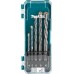 MAKITA D-72877 Sada vrtáků do zdiva 4-10 mm, 5 ks