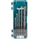 MAKITA D-72877 Sada vrtáků do zdiva 4-10 mm, 5 ks