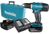 MAKITA DDF453SFE Aku vrtací šroubovák LXT (2x 3,0Ah/18V)