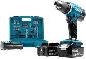 MAKITA DDF453SFX1 Aku vrtací šroubovák s příslušenstvím Li-ion LXT (2x3,0Ah/18V)