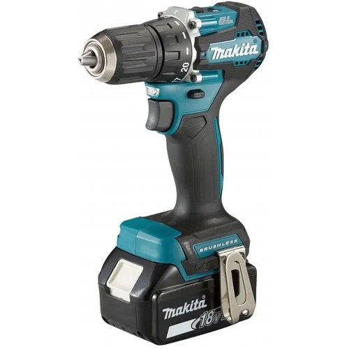 Makita DDF487RTJ – 18V bezuhlíková aku vrtačka/šroubovák Li-ion (2x5,0Ah) Makpac2
