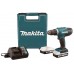 MAKITA DF488DWAE Aku vrtací šroubovák Li-ion 18V/ 2 x 2,0 Ah G