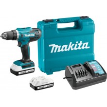 MAKITA DF488DWE Aku vrtací šroubovák Li-ion (2x1,5Ah G/ 18V)