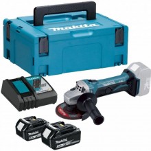 Příslušenství k MAKITA DGA452RTJ Aku úhlová bruska 115mm LXT (2x5,0Ah/18V) Makpac