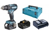 MAKITA DHP485SFJ Aku bezuhlíkový příklepový šroubovák Li-ion LXT 18V/3,0 Ah,Makpac