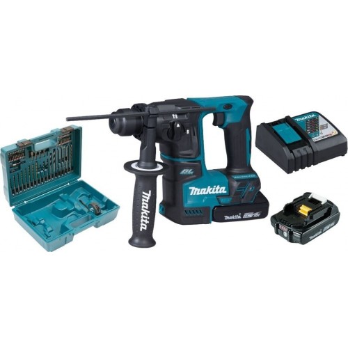 MAKITA DHR171RAX3 Aku vrtací kladivo SDS-Plus Li-ion 18V (2x 2,0Ah) kufr MAKITA DHR171RAX3 Aku vrtací kladivo SDS-Plus Li-ion 18V (2x 2,0Ah) kufr